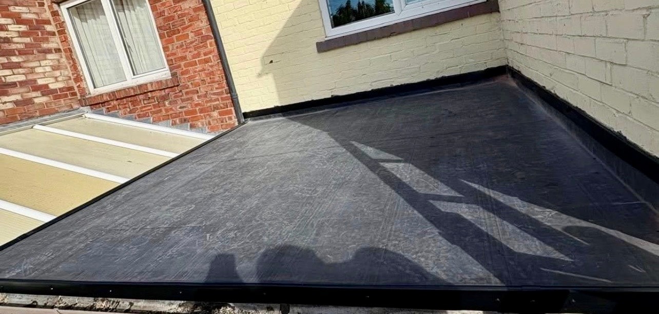 EPDM Flat Roof Installation