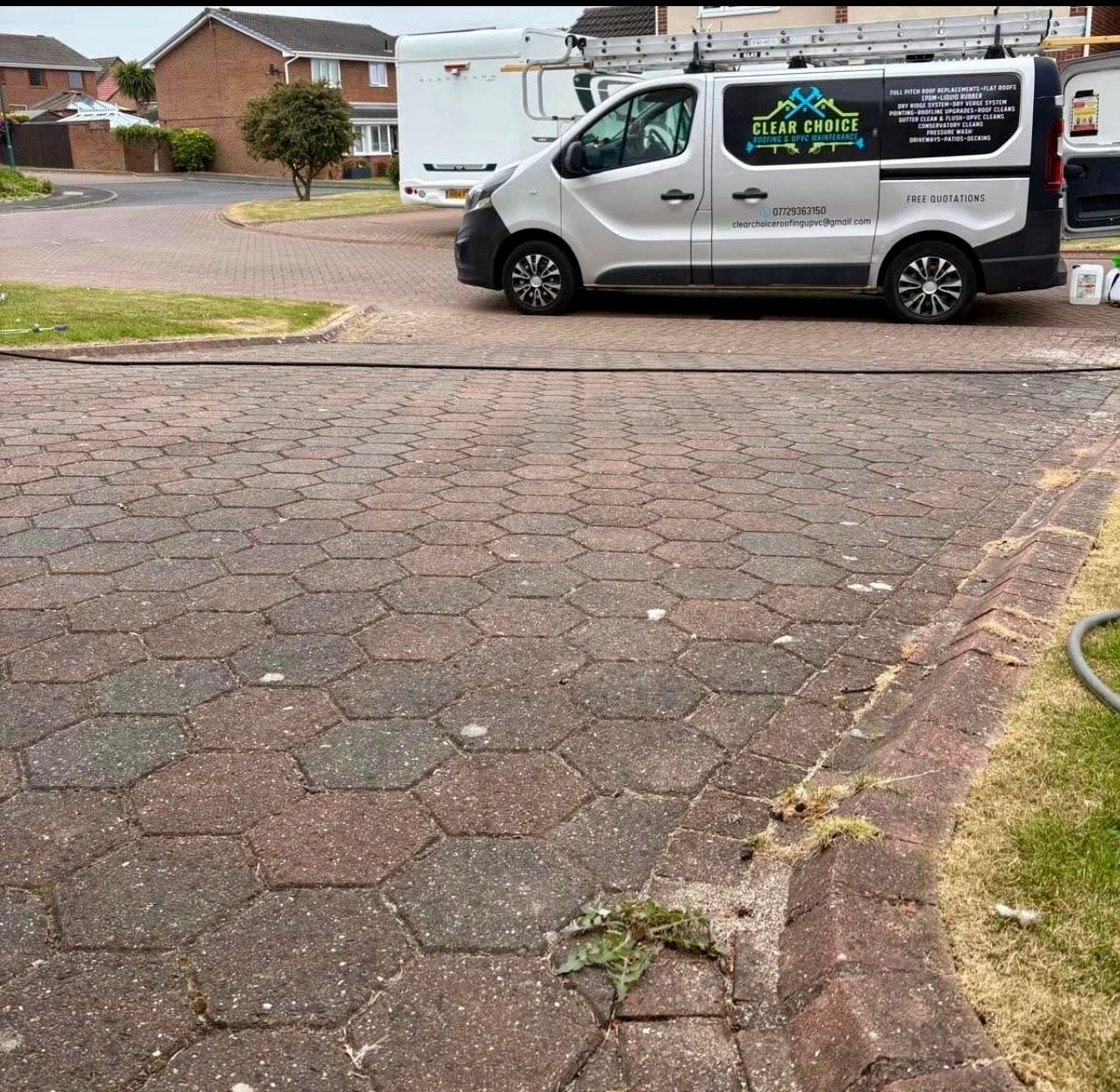 Driveway – Before Restoration