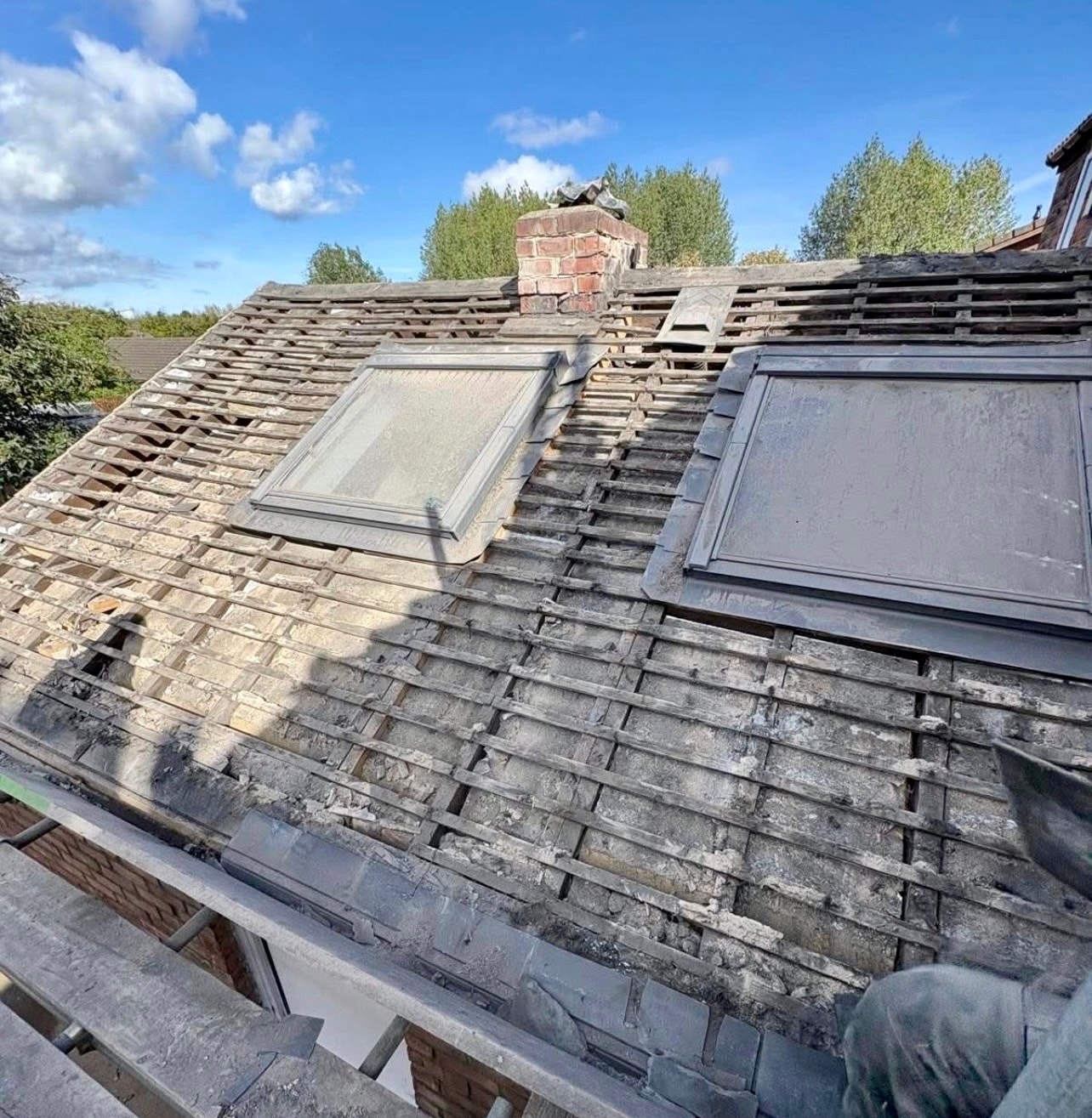 Roof Strip — Before Re-roof