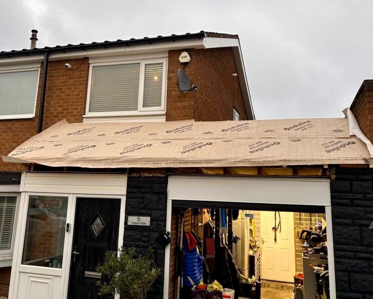 Roof Renovation in Progress