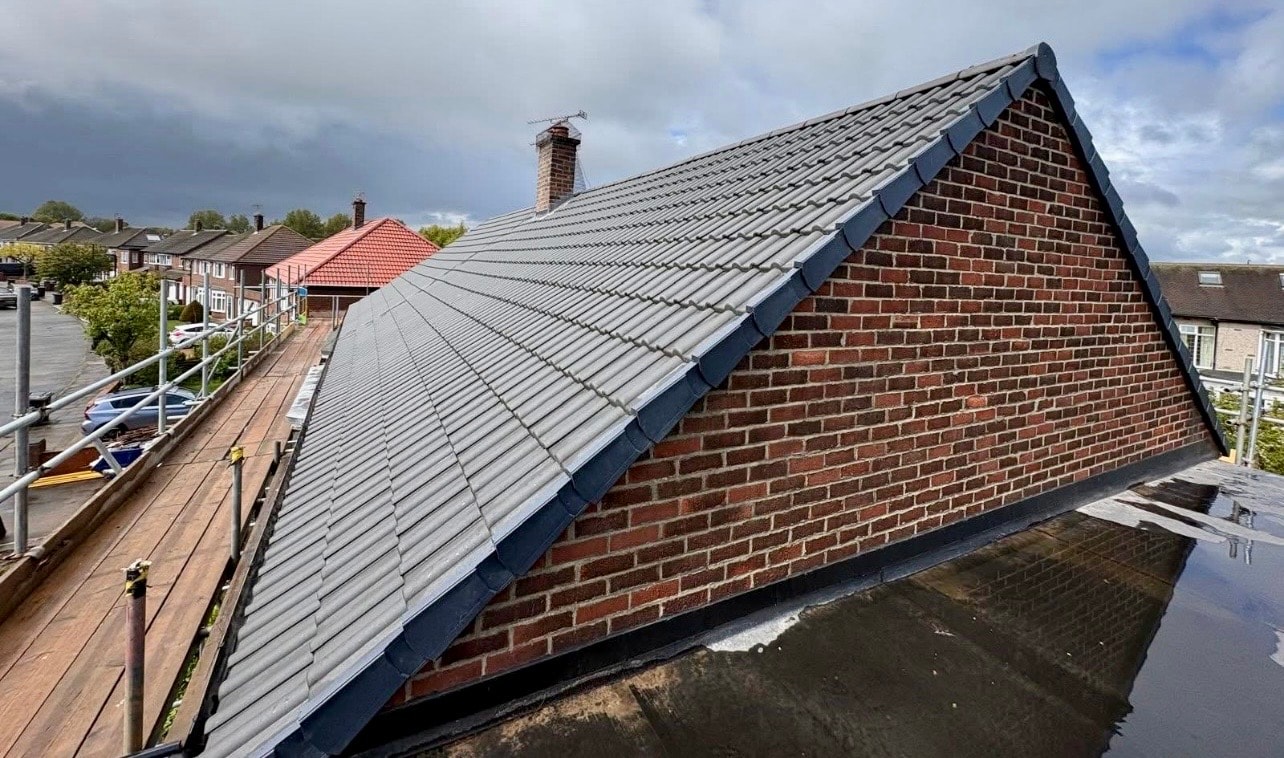 Roof Replacement with Dry Verge System